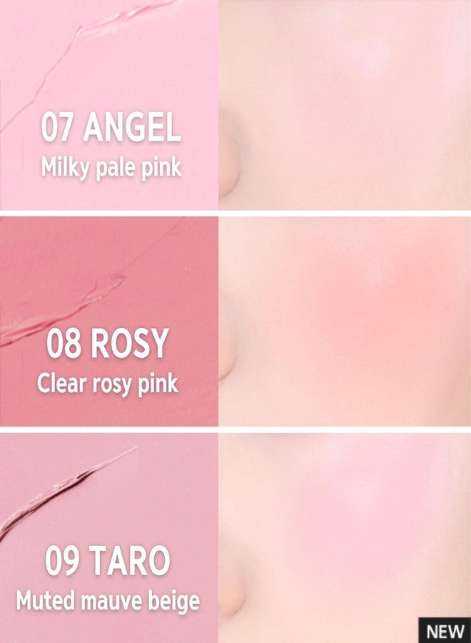 BBI@ BBIA BBIA Ready To Wear Downy Cheek Cream Blush 8 Color - Creamy Blendable & Buildable Blush Dewy Texture & Matte Finish High Pigment Longlasting Lightweight Natural Face Makeup, 0.12oz (04 DOWNY LAVENDER) - Image 5